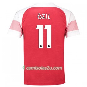 Camisolas de futebol Arsenal Ozil 11 Equipamento Principal 2018/19 Manga Curta